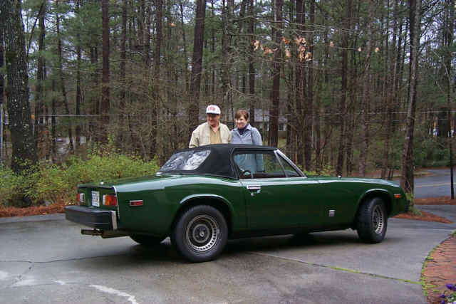 Pat and Wendell's 1975 Jensen Healey Roadster